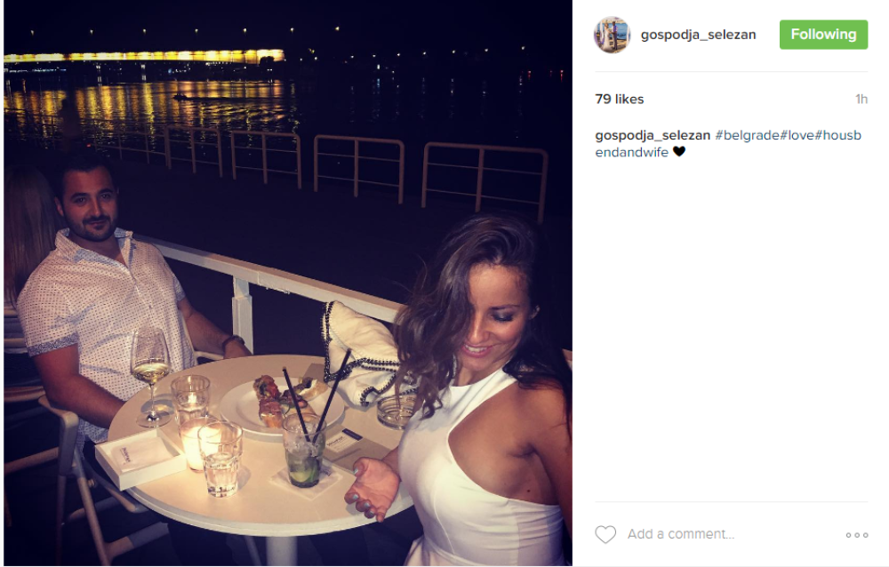 Jelena Žeželj dovela sina u Beograd