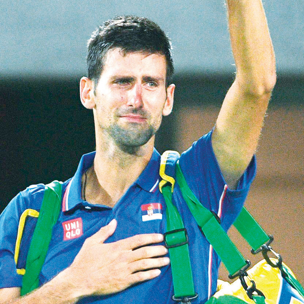 Đoković među najemotivnijima