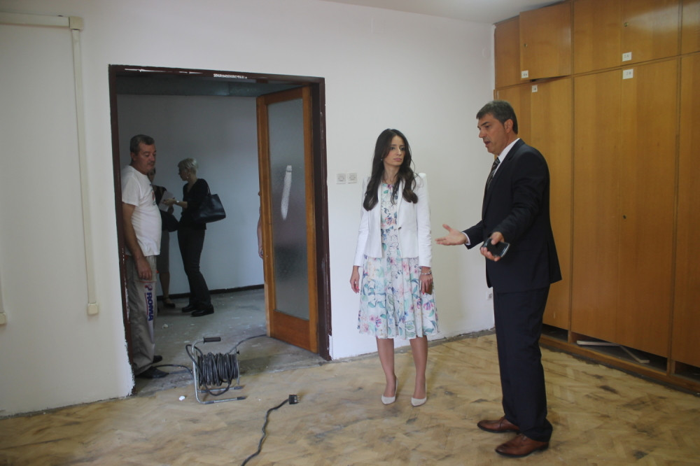 Ministarka obišla gradilište