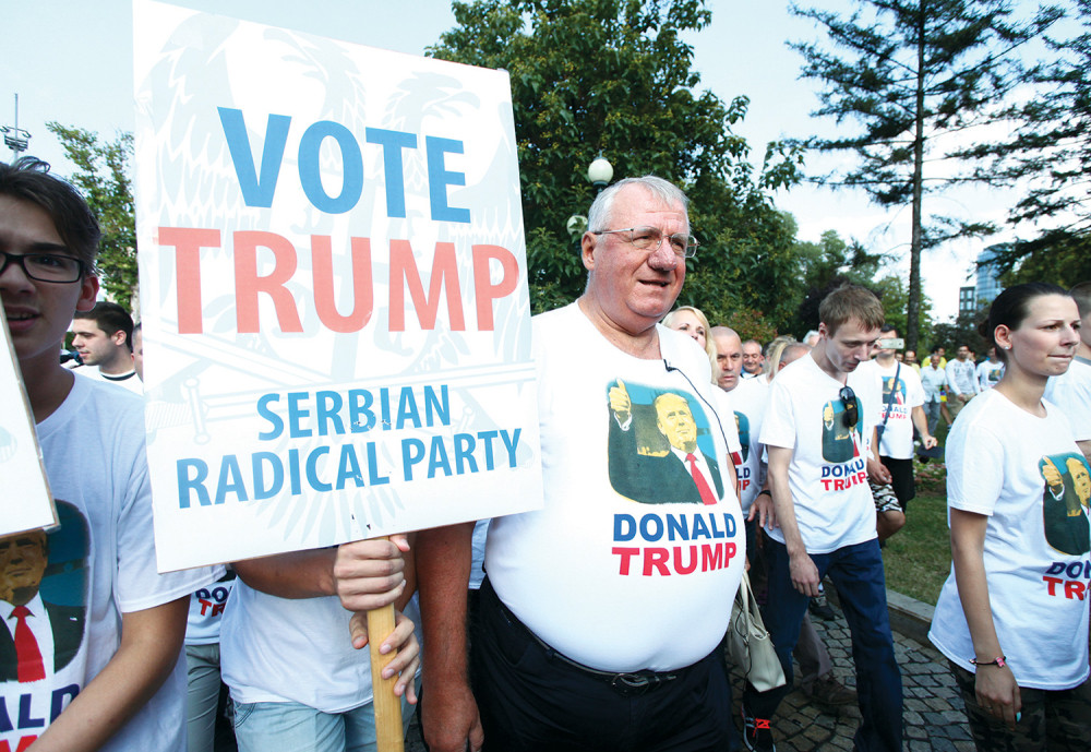 Šešeljeva podrška Trampu pomaže Hilari da pobedi!