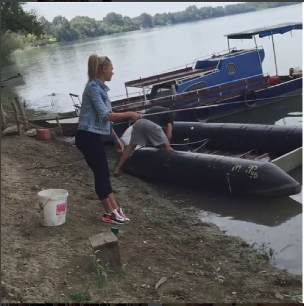 Bojana bila na pecanju