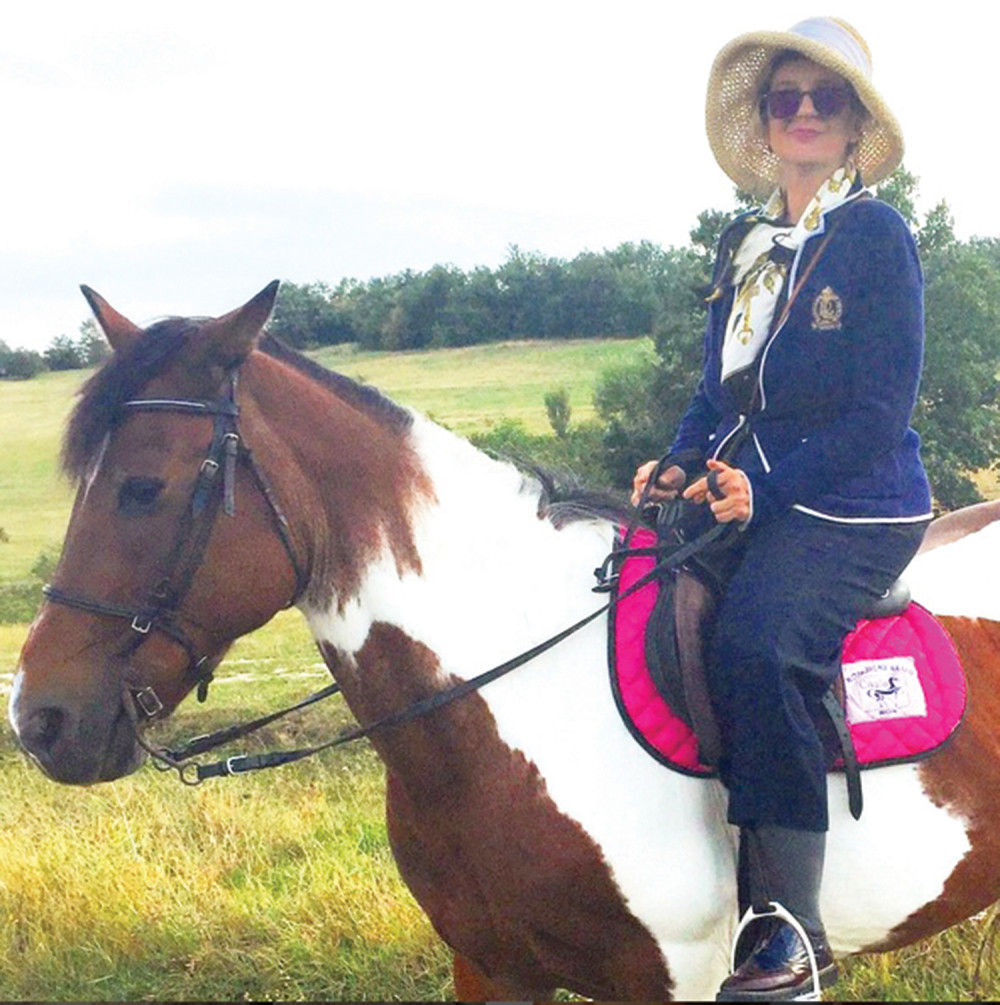 Isidora leči stres jašući