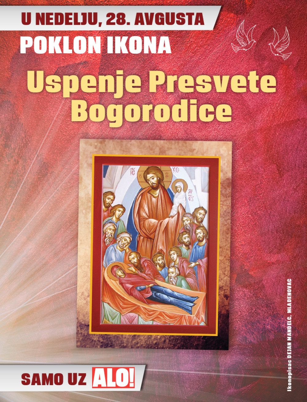 Poklanjamo vam ikonu za Veliku Gospojinu