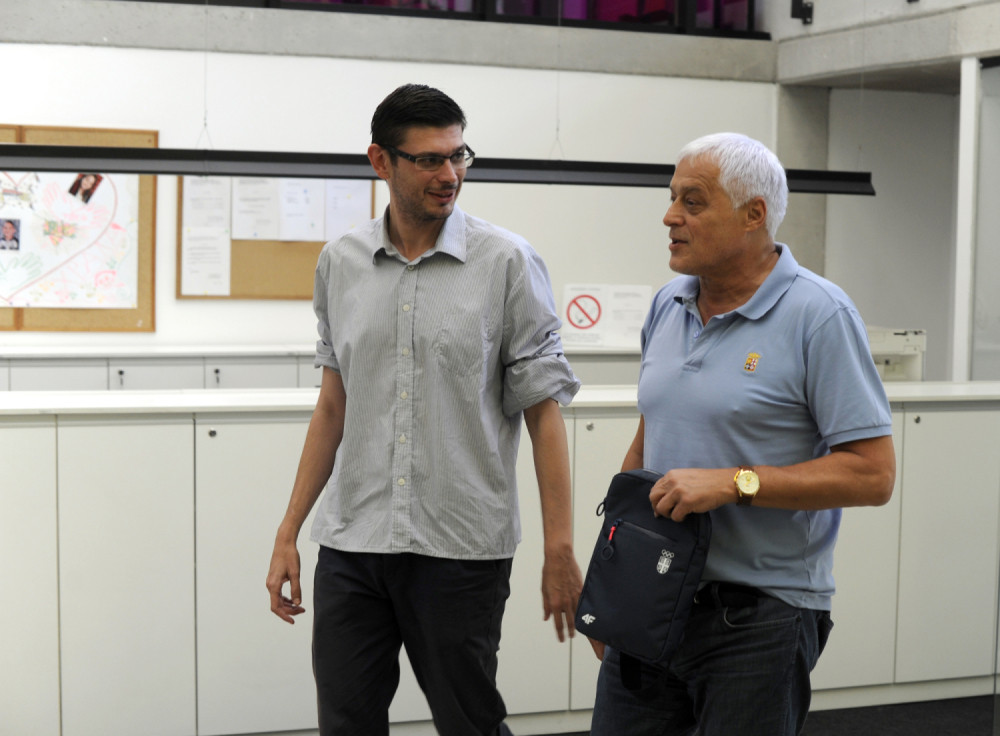 Muta posetio redakciju "Alo!"