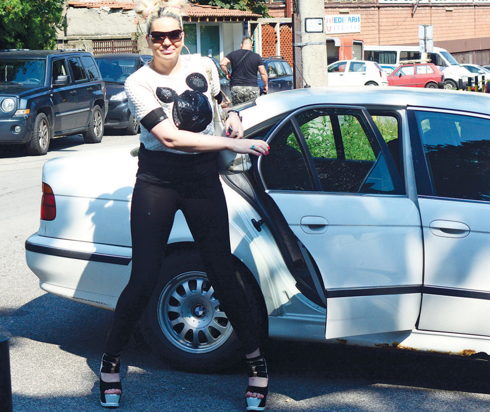 Čumetova žena ko Mini Maus!