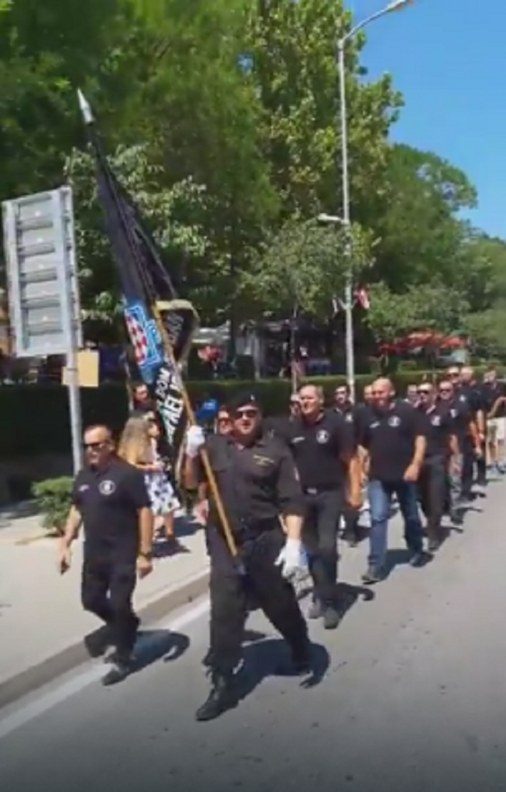 Šef policije penzionisan zbog ustaških pesama