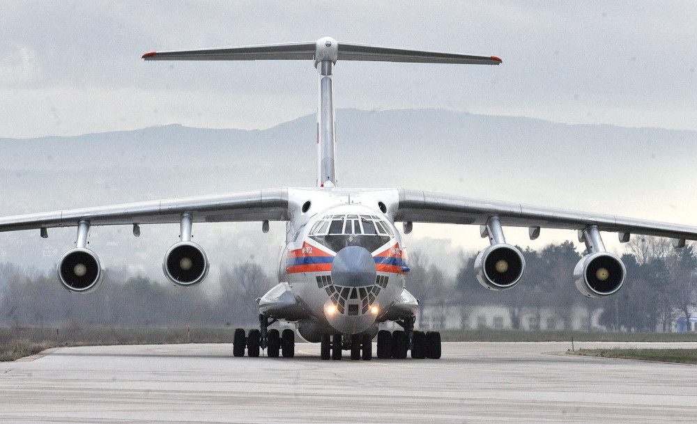Između Rusije i Srbije uspostavljen vazdušni most, prvi avion vojno-transportne avijacije ide prema Beogradu
