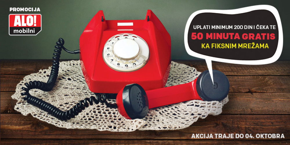 Za 200 dinara gratis minuti ka fiksnim mrežama