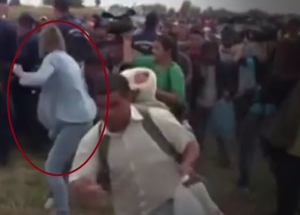 Optužnica protiv snimateljke koja je šutirala migrante! (VIDEO)