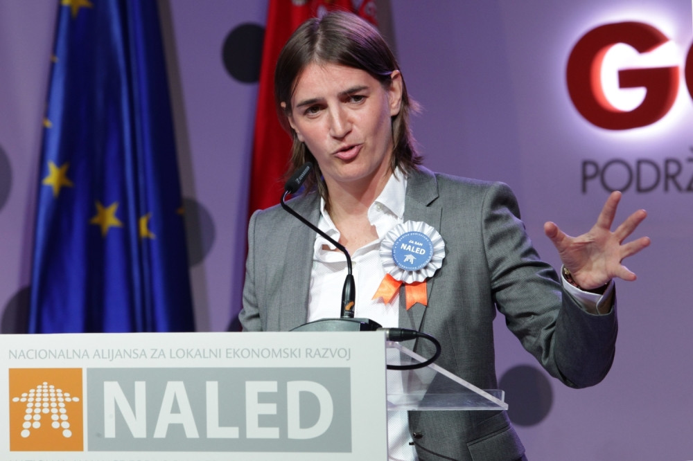 Goran Kovačević menja Anu Brnabić u NALED-u