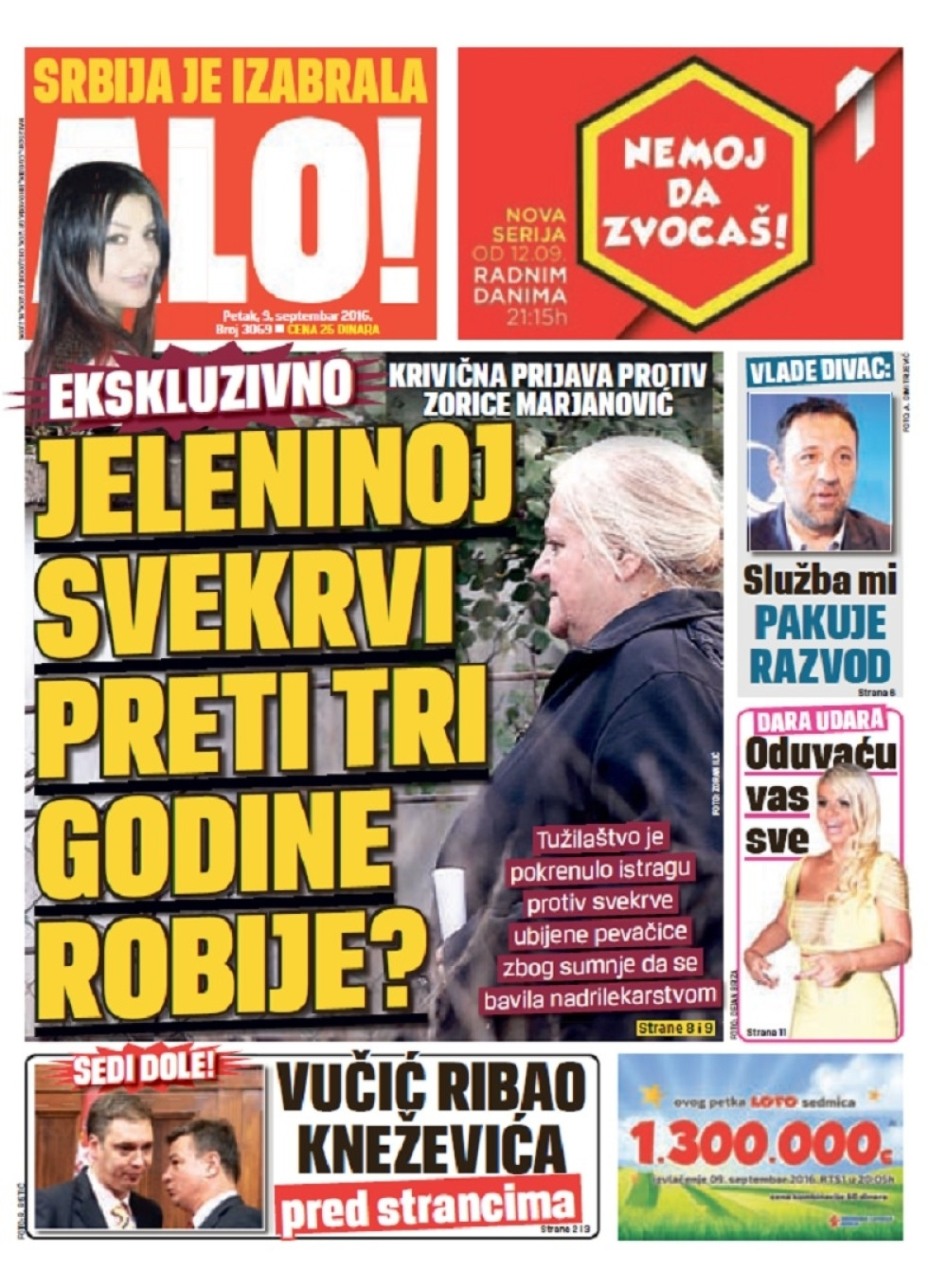 Naslovna za: 9.9.2016