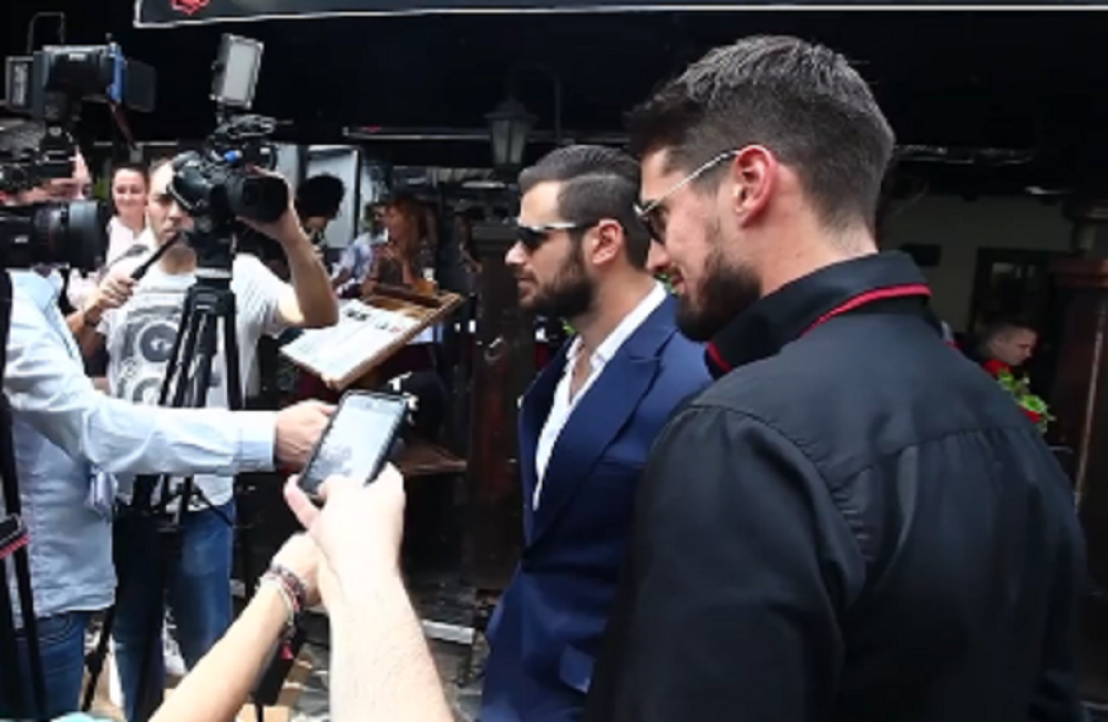 Popularni hrvatski muzičar u Beogradu (VIDEO)