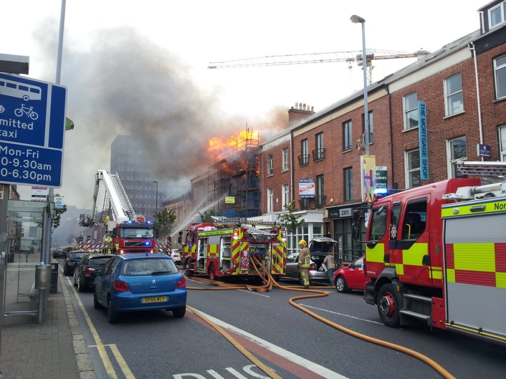 Veliki požar u Belfastu