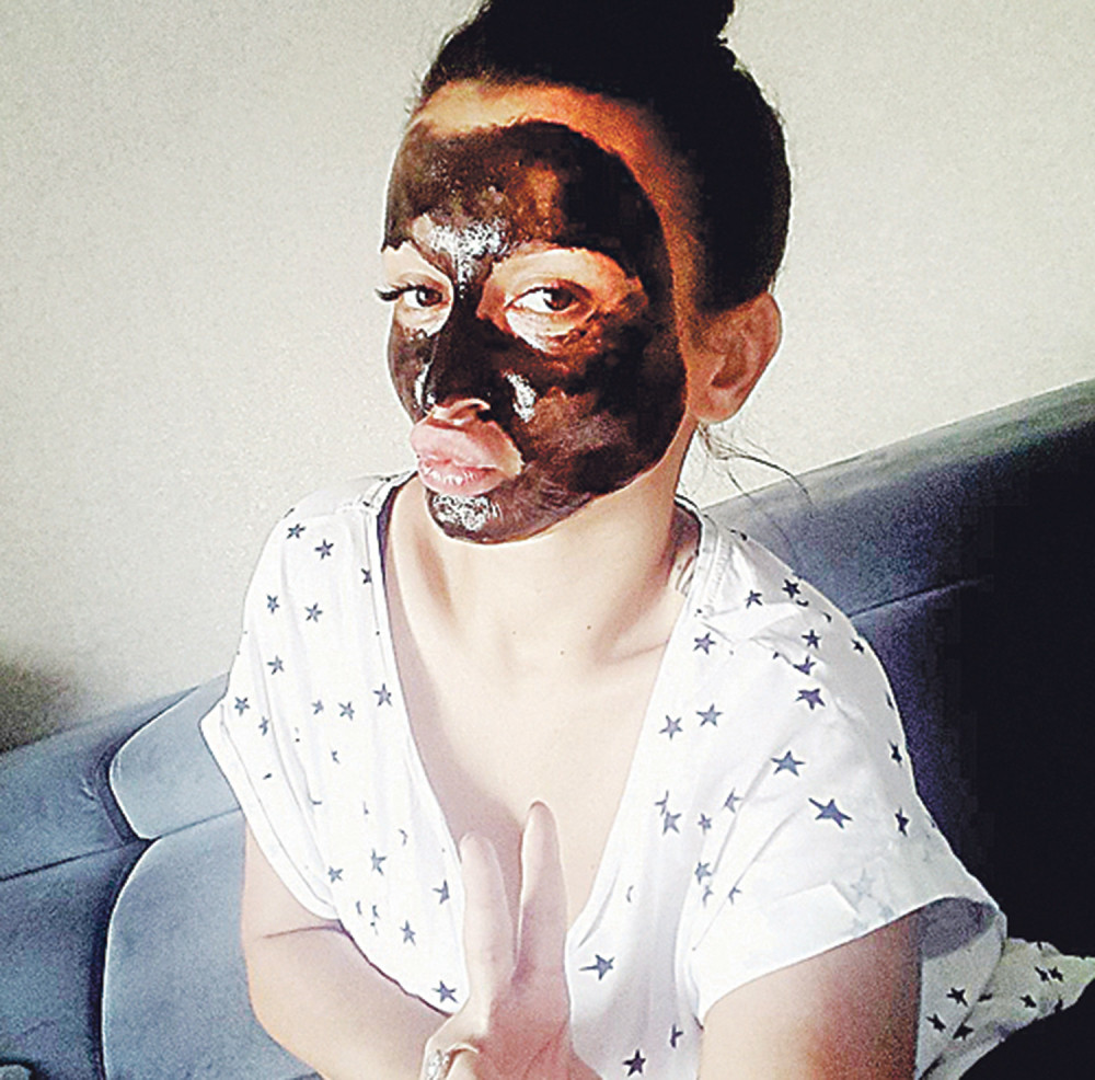 Andreana Čekić se maskirala