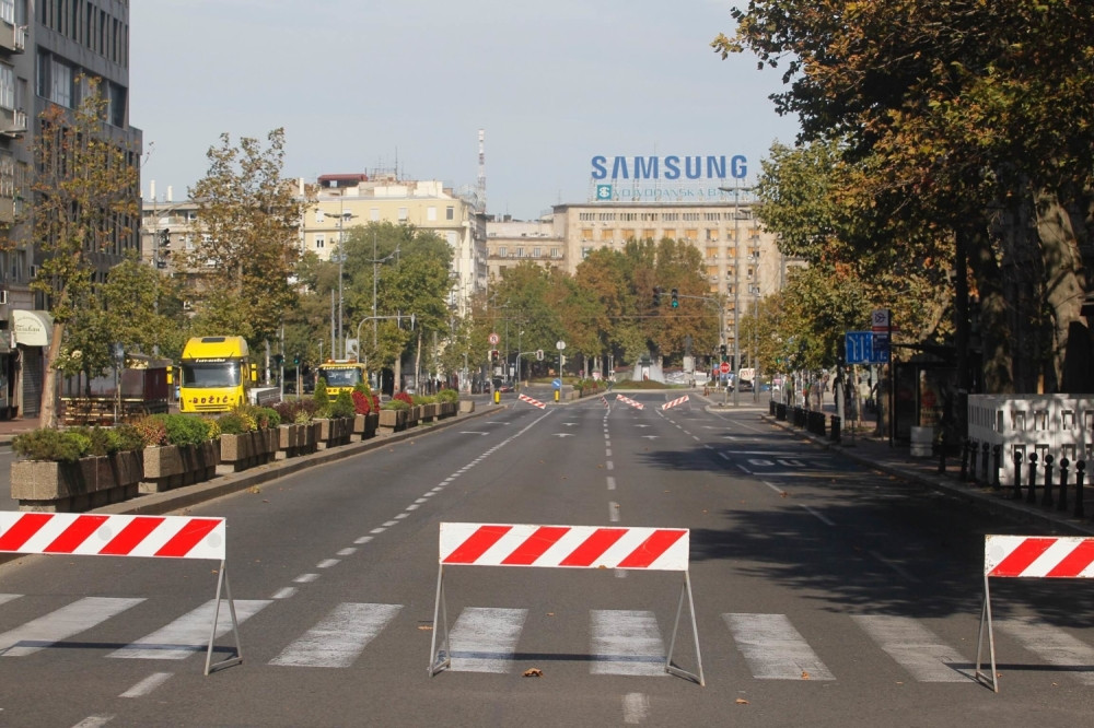 Policija se povlači, saobraćaj se normalizuje