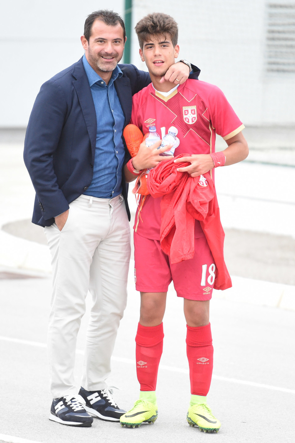 Dekijev sin debitovao za Srbiju (FOTO GALERIJA)