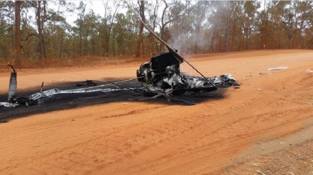 Krava rogovima oborila helikopter!