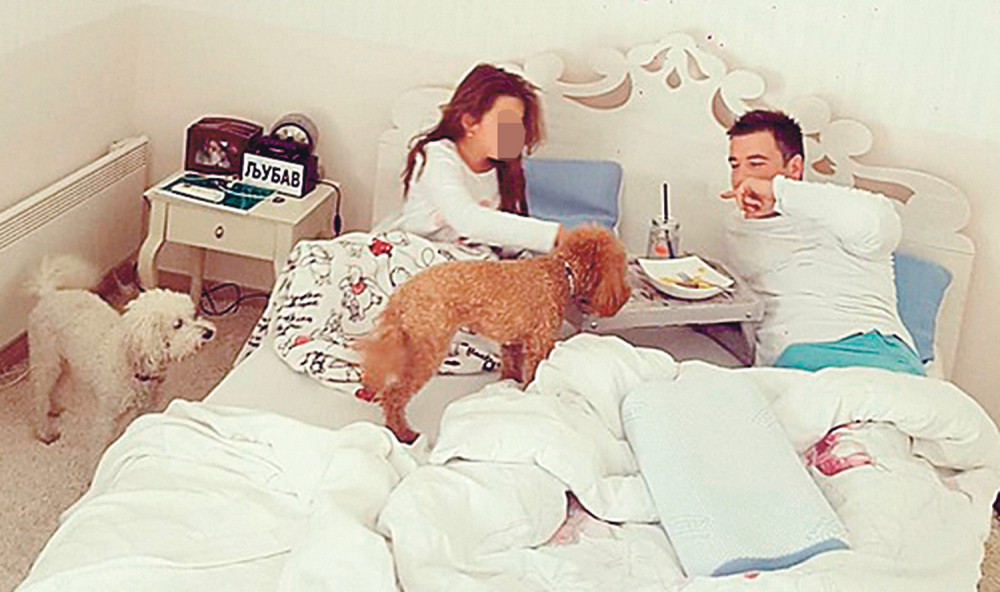 Nataša donela Ljubi doručak u krevet