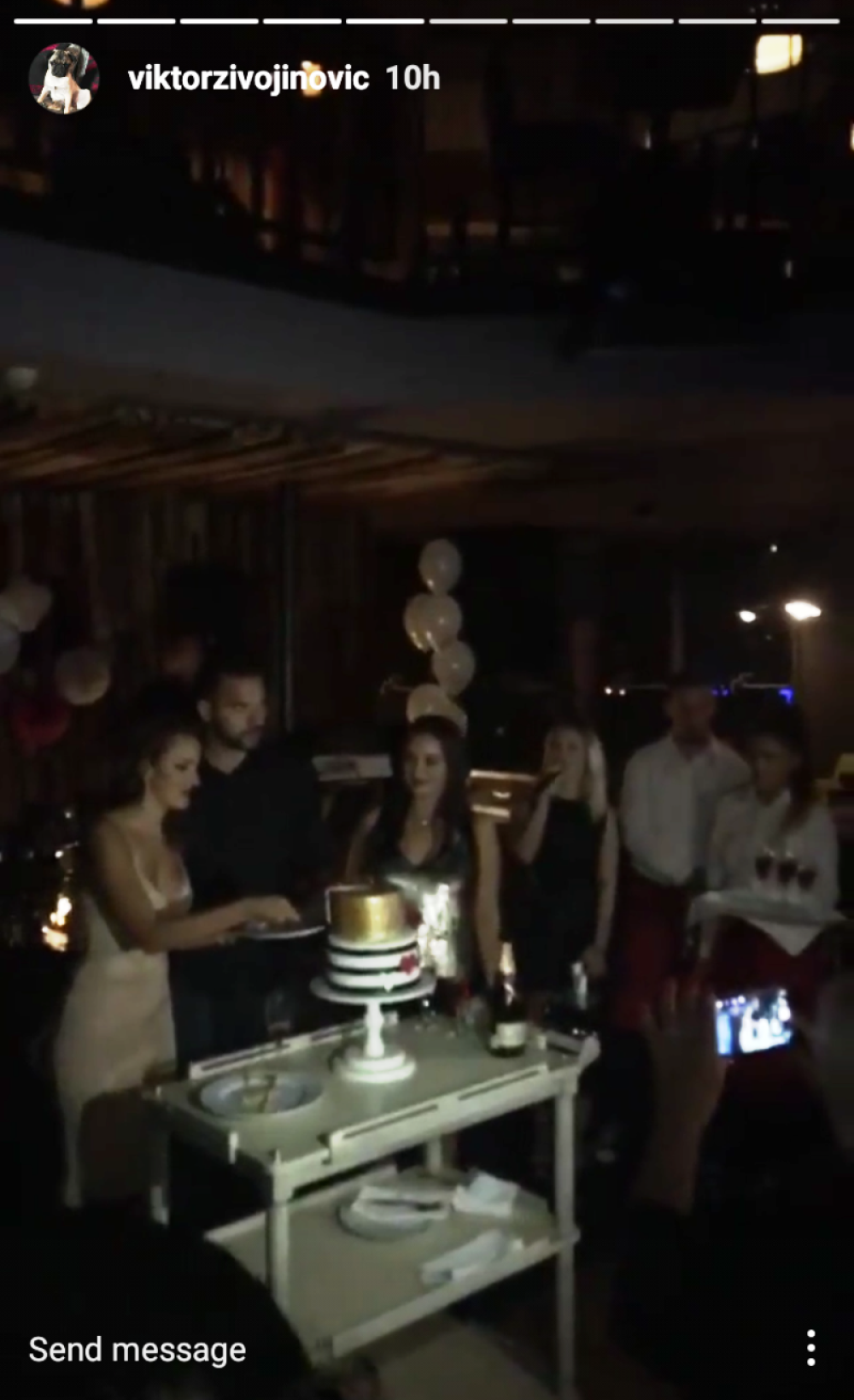 Aleksandra Prijović rođendan slavila kao svadbu (FOTO + VIDEO)