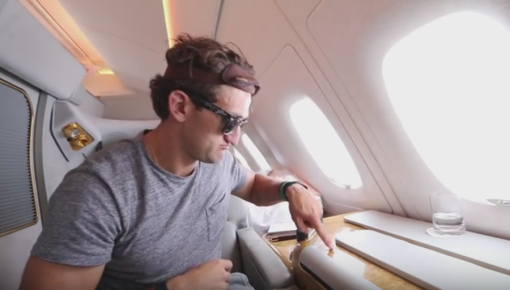 Ovako izgleda let sa kartom od 21.600 dolara!