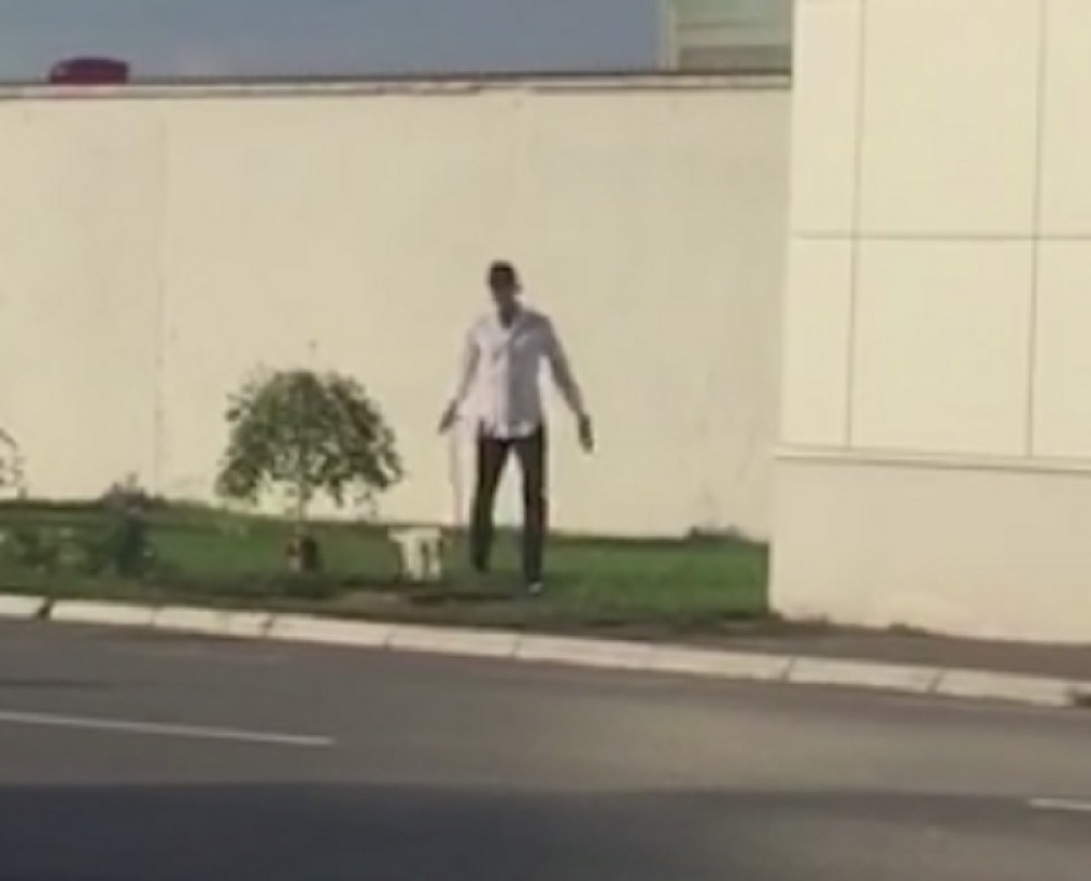 Novak prošetao Teslu i Pjera (VIDEO)