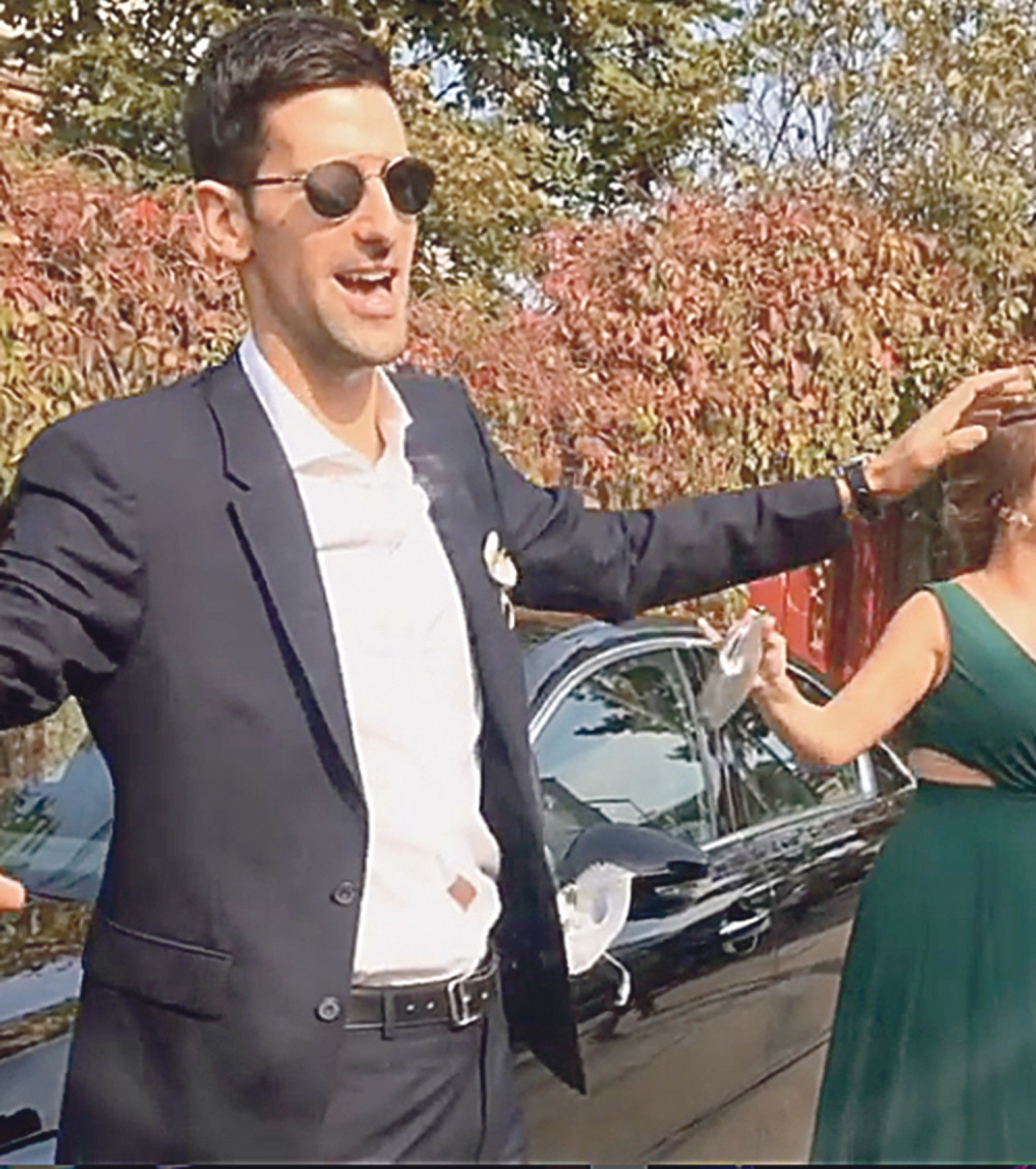 Nole uživao na ručku sa sinom (FOTO)