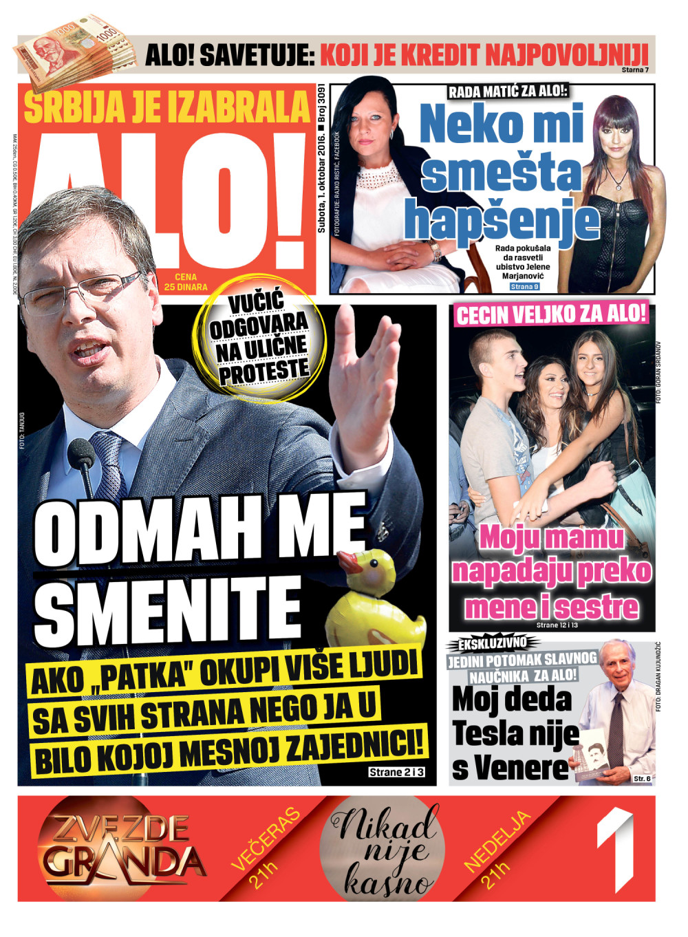 Naslovna za: 1.10.2016