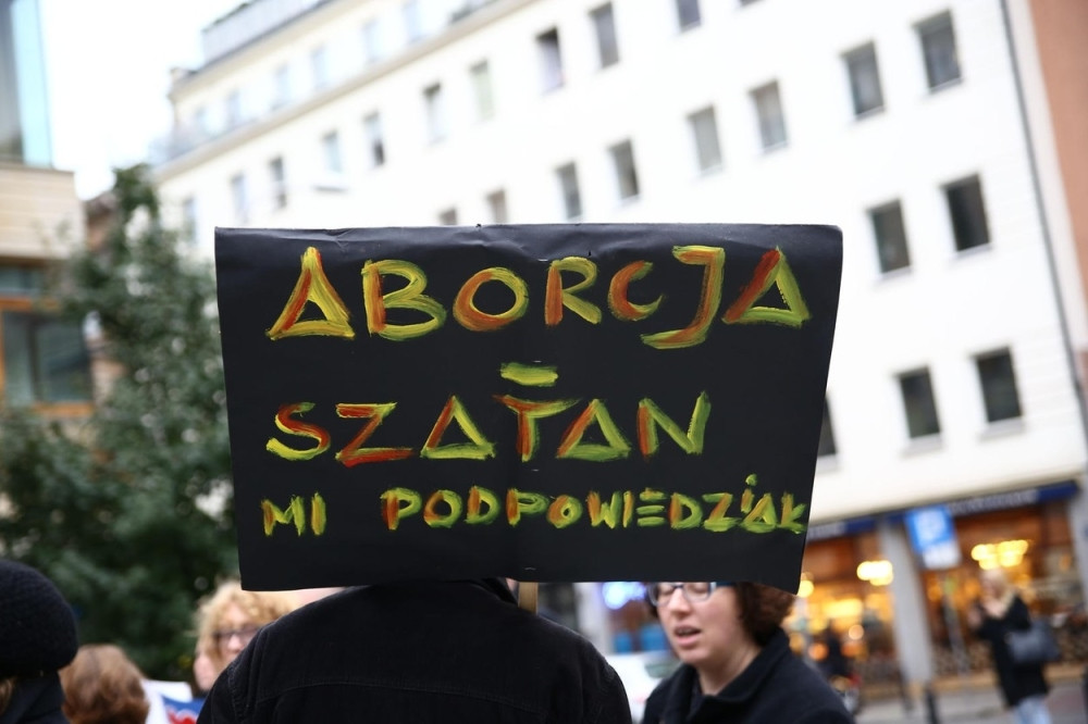 Protest protiv zakona o abortusu