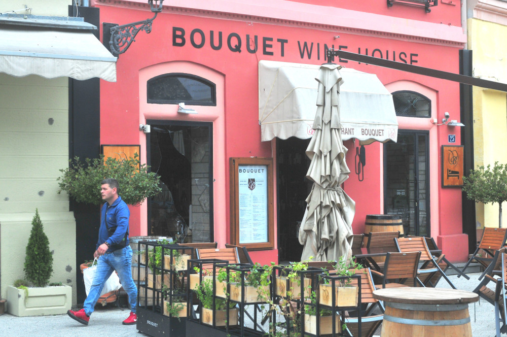 Bačena bomba u centru Novog Sada