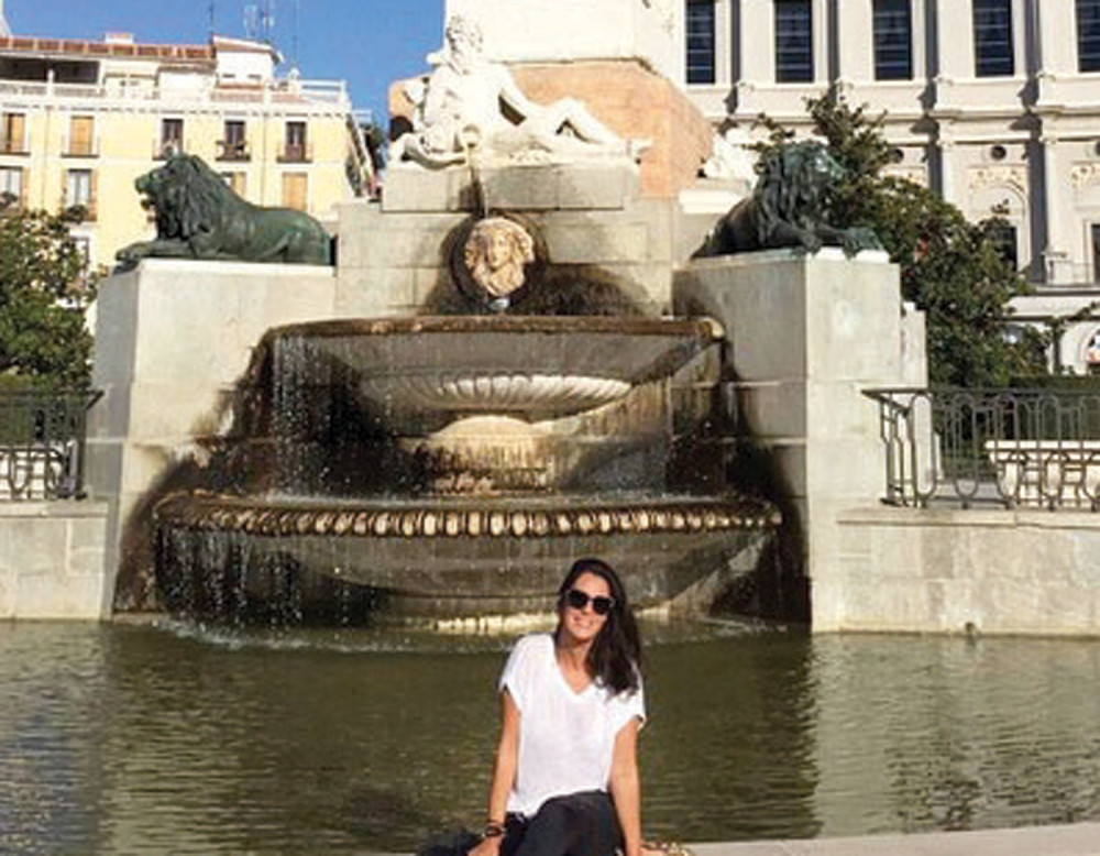 Marija se provodi u Španiji