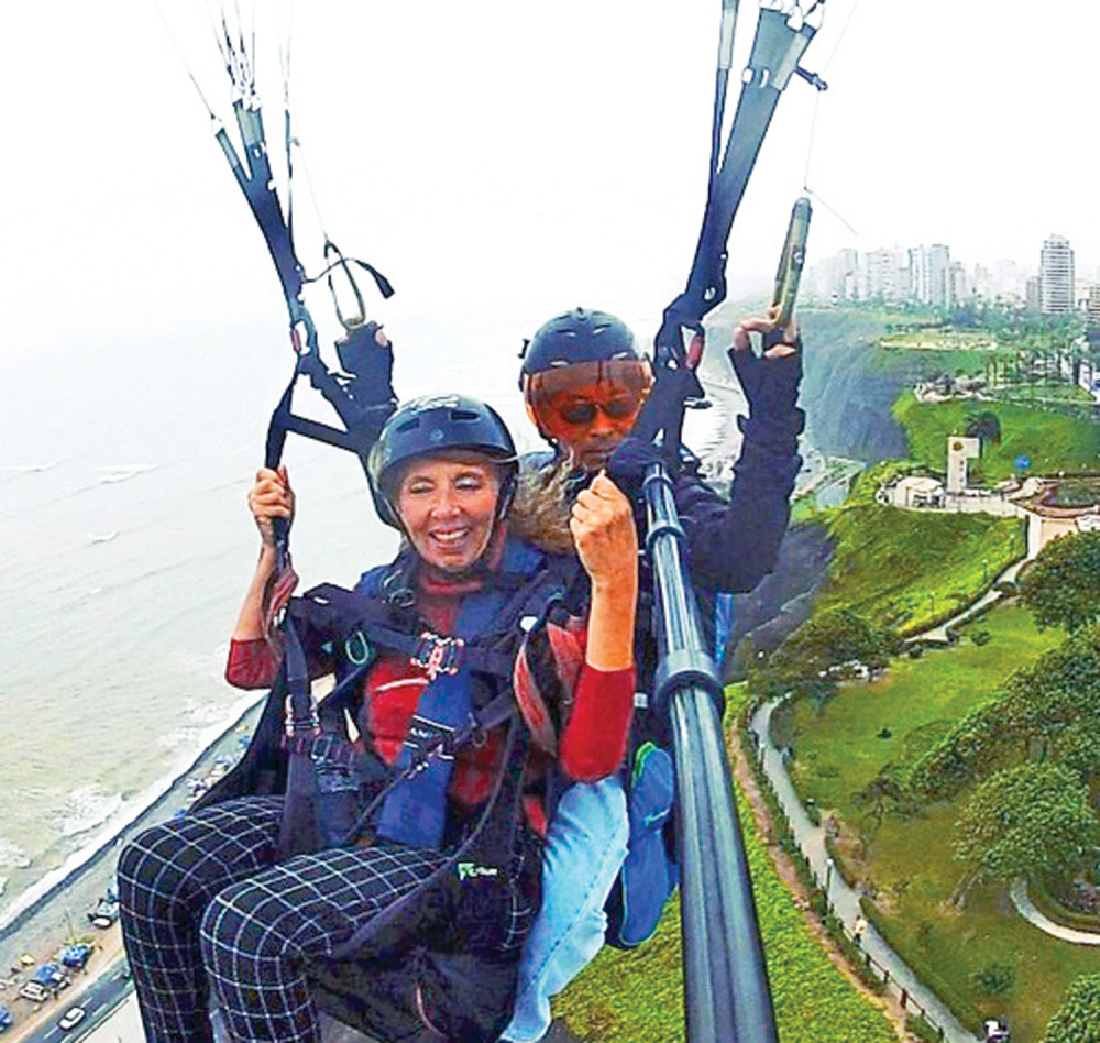 Maja Volk letela iznad Perua