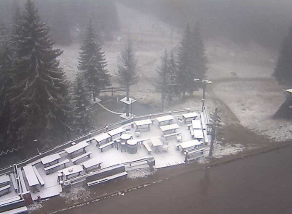 Na Kopaoniku pada sneg