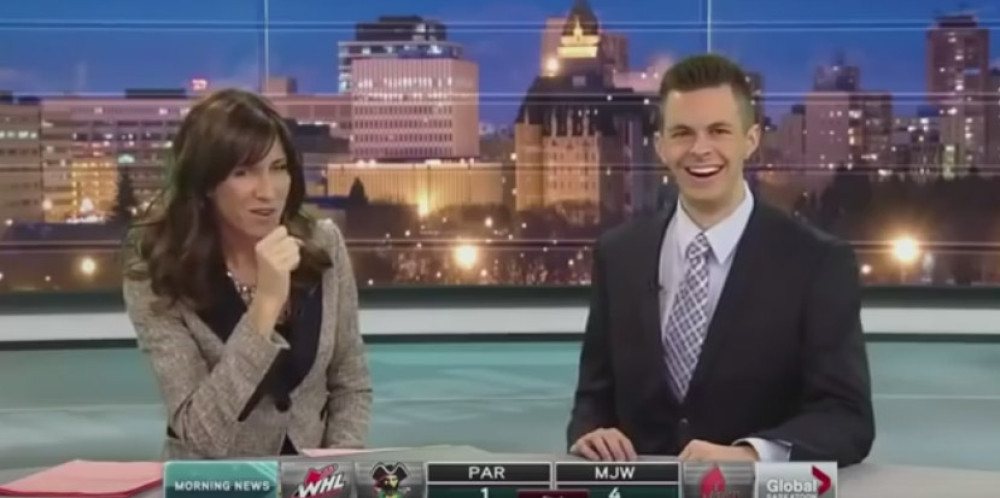 Voditeljka se žestoko izblamirala u programu (VIDEO)