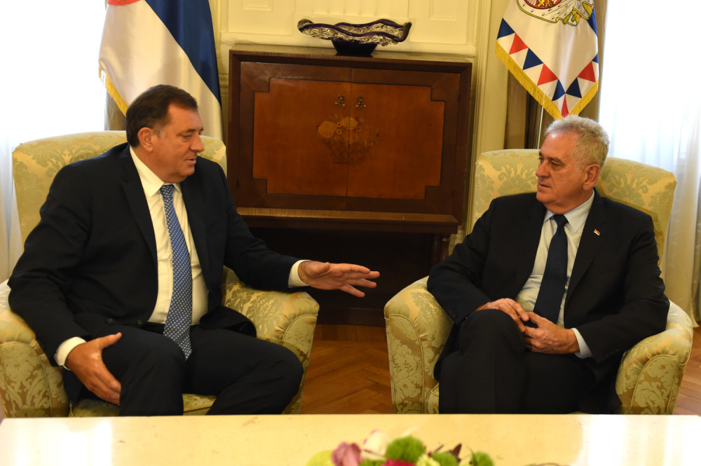 Dodik: Toma mi čestitao izborni rezultat