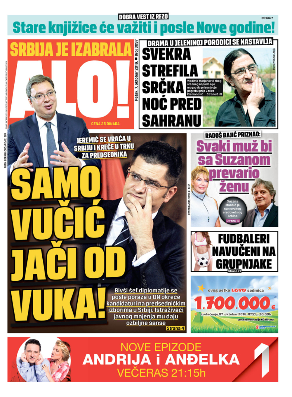 Naslovna za: 7.10.2016