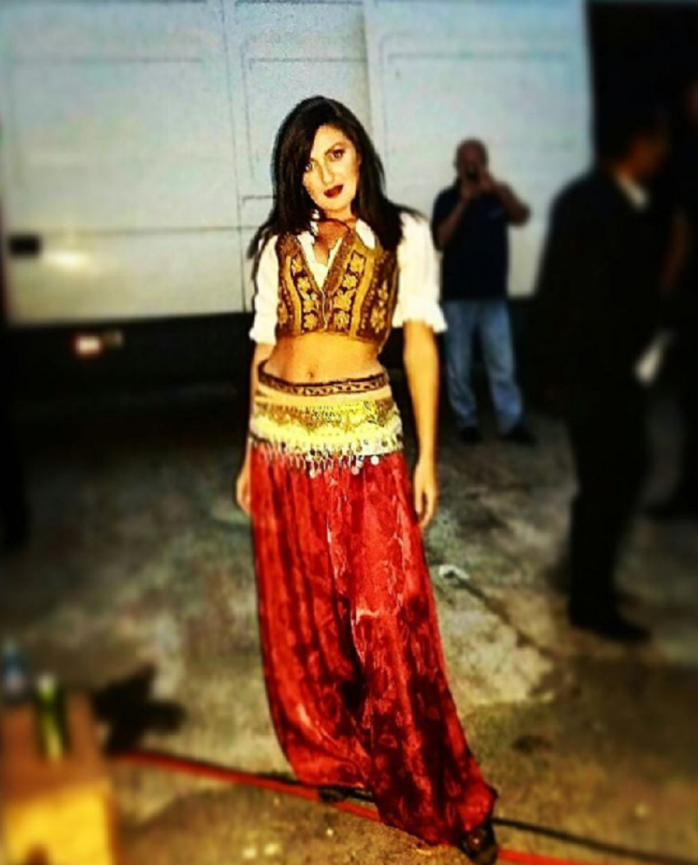 Slađina i Đoletova ćerka u filmu "Vrati se, Zone"