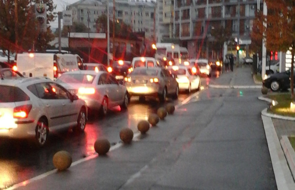 Lančani sudar na Zrenjaninskom putu