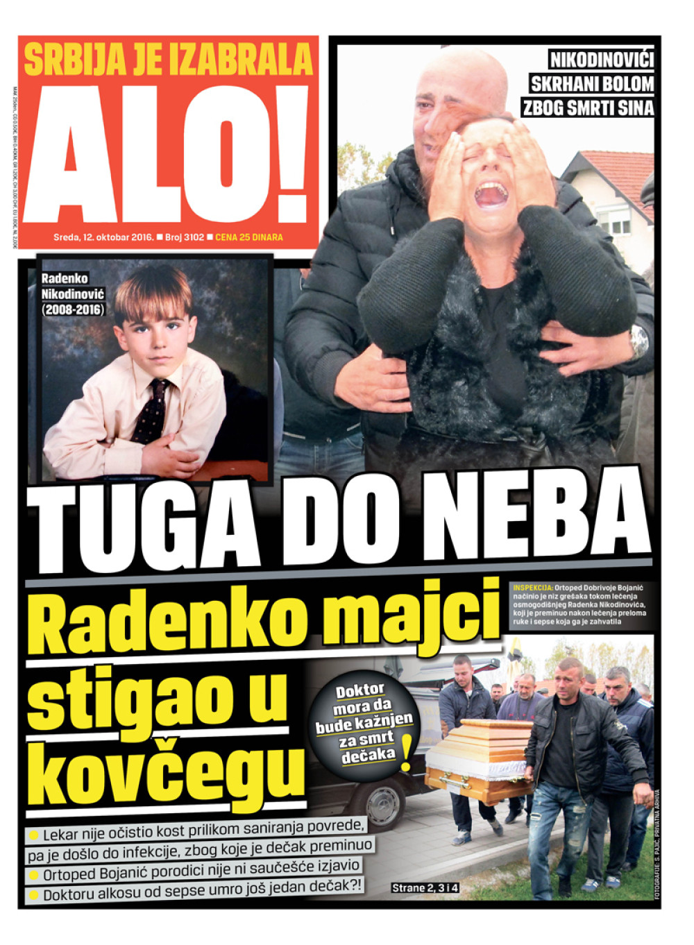 Naslovna za: 12.10.2016