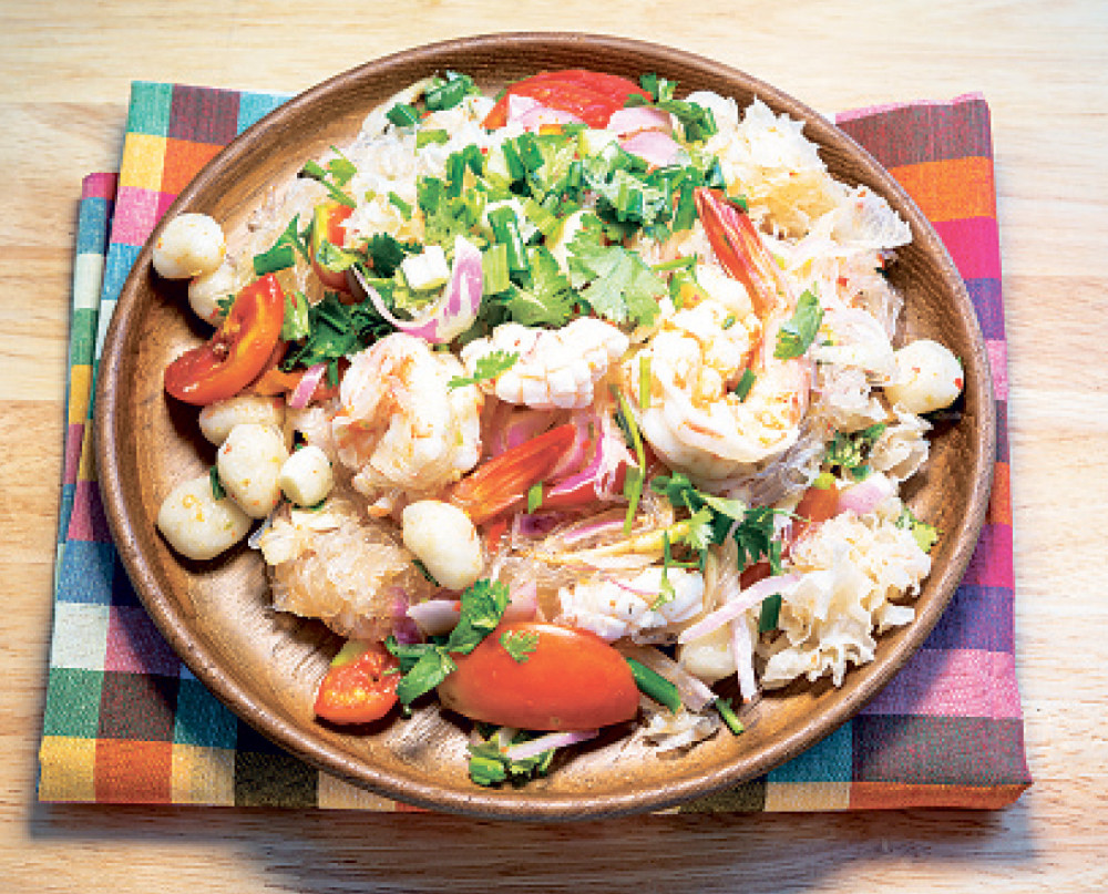 Salata od morskih plodova