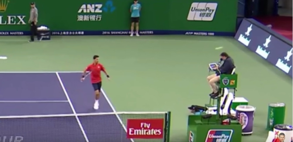 Nole umalo ubio sudiju (VIDEO)