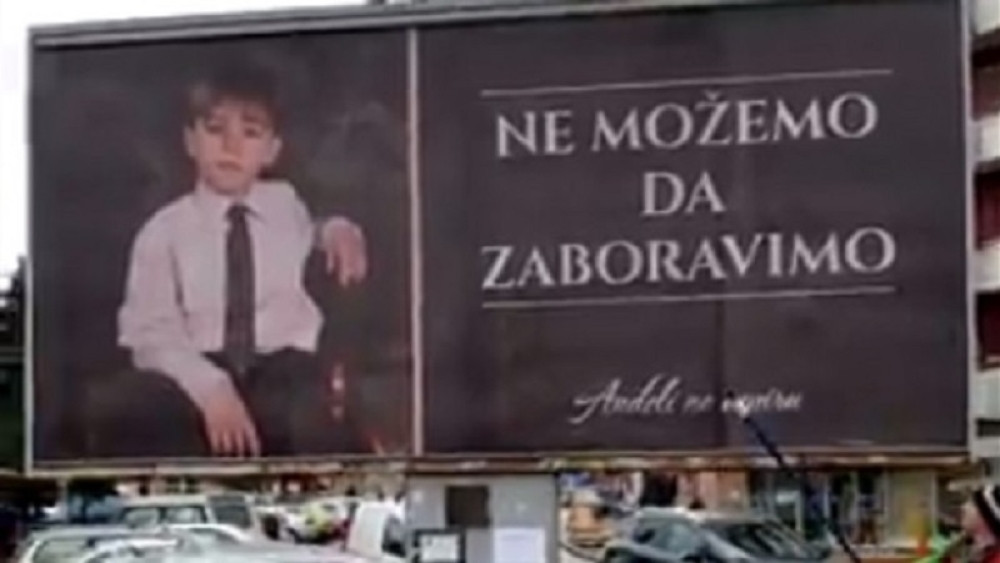 Bilbord posvećen malom Radenku! (FOTO)