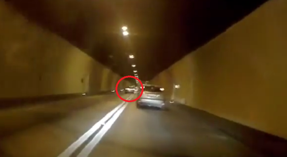 Pretiče u tunelu preko duple pune! (VIDEO)