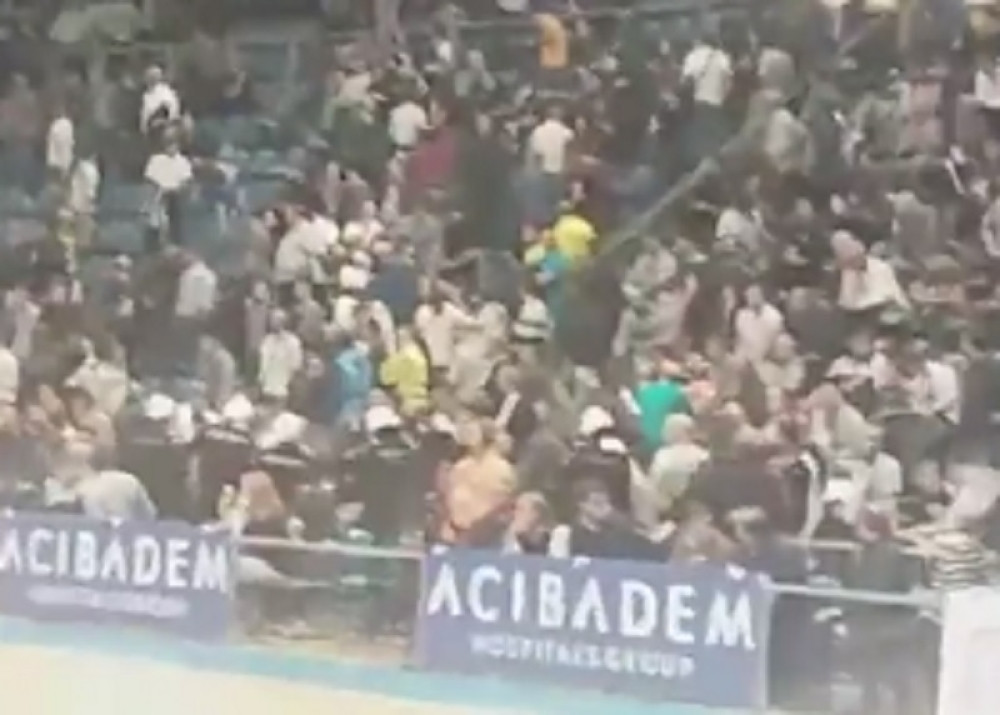 "Grobari" se potukli zbog Saleta Mutavog (VIDEO)