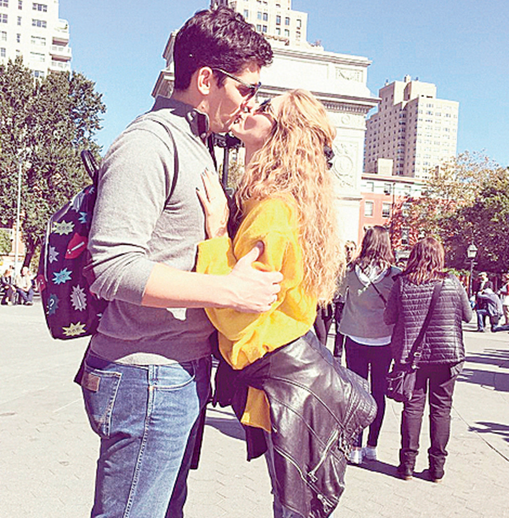 Nina se sa mužem provodi po Americi!