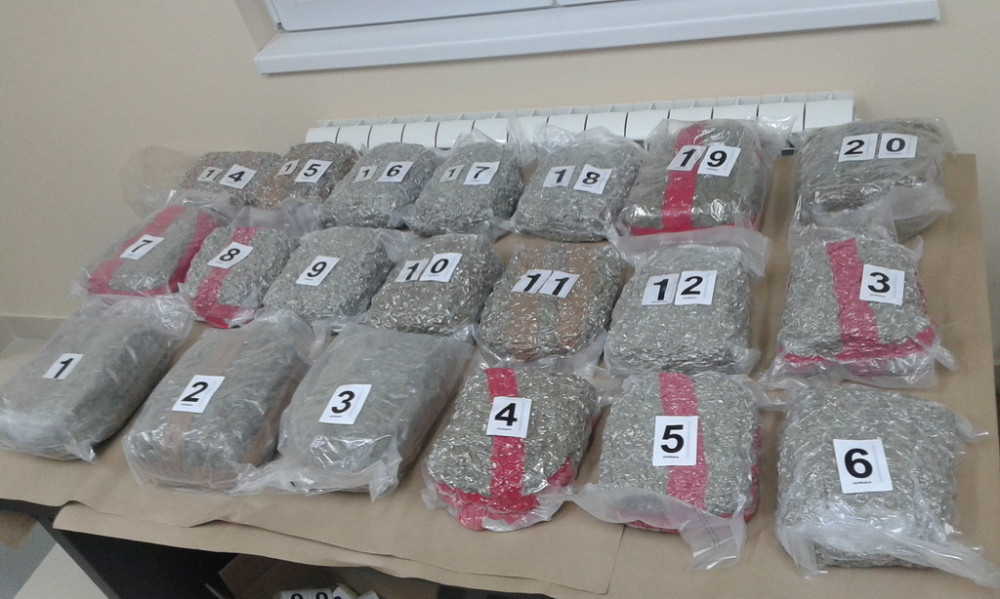 Otkriveno 20 kilograma skanka kod Čačka