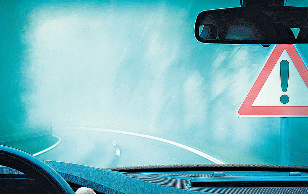 Moguća magla, pogotovo duž rečnih tokova