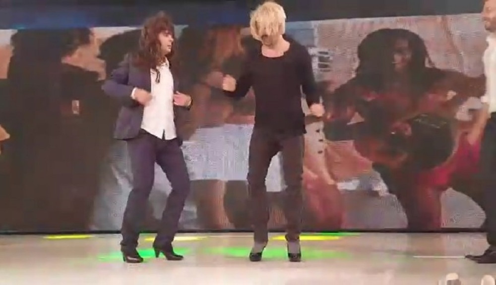 Amidžić zaigrao u štiklama