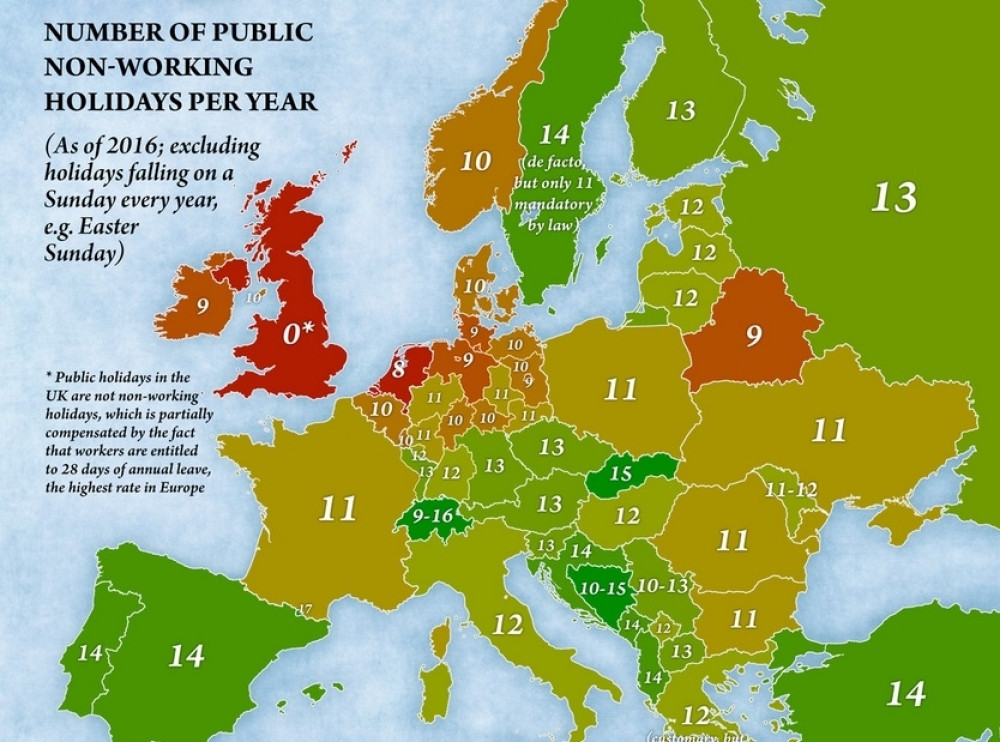 Balkanci praznuju najviše