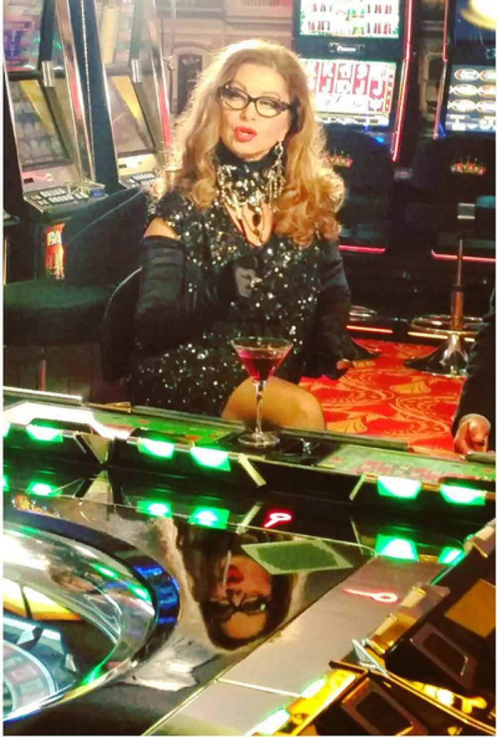 Danica se kockala u kazinu (FOTO)