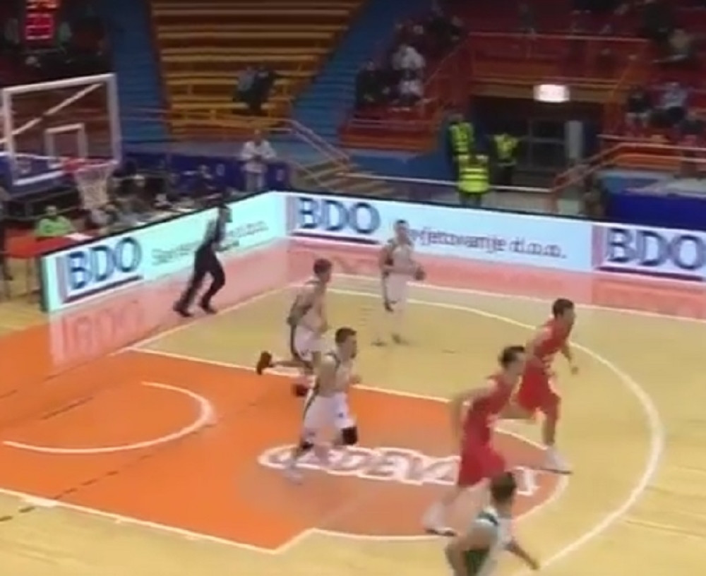 Nestala struja na meču Cedevita - Krka (VIDEO)